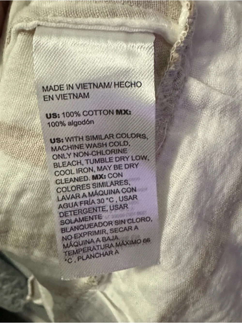 Chico's Striped Cotton-Gauze Shirtdress Size 14 NWT - Picture 8 of 12